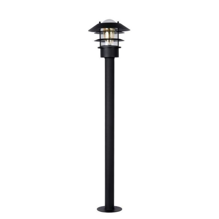 Candélabre extérieur moderne noir, Zico, IP44