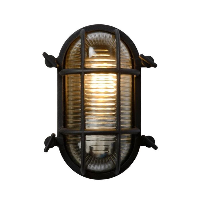Luminaire extérieur rétro noire, Dudley, IP65