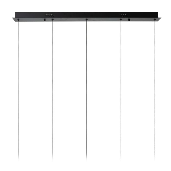Suspension moderne noire, Sentubal, 5,3W, 2700K LED