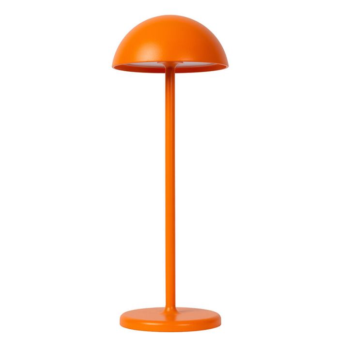 Lampe de table extérieur rétro orange, Joy, 1,5W, 3000K LED, IP54, avec variateur tactile