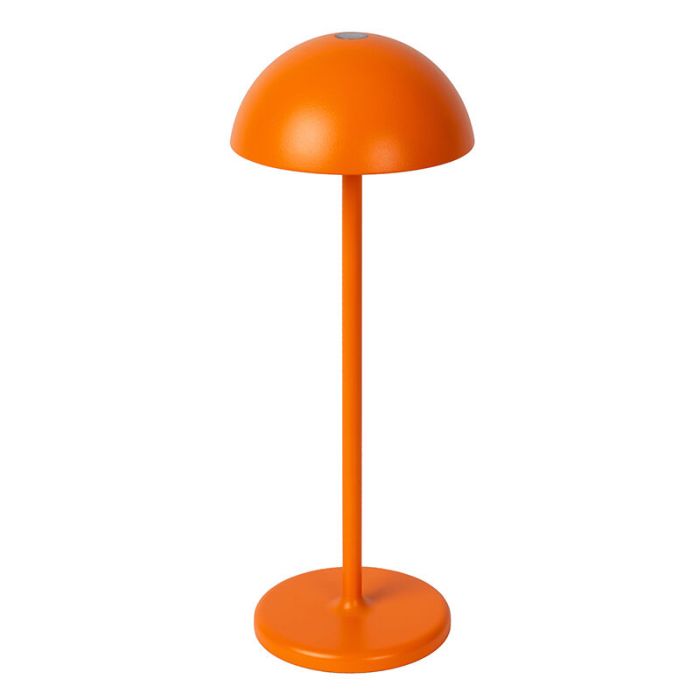 Lampe de table extérieur rétro orange, Joy, 1,5W, 3000K LED, IP54, avec variateur tactile