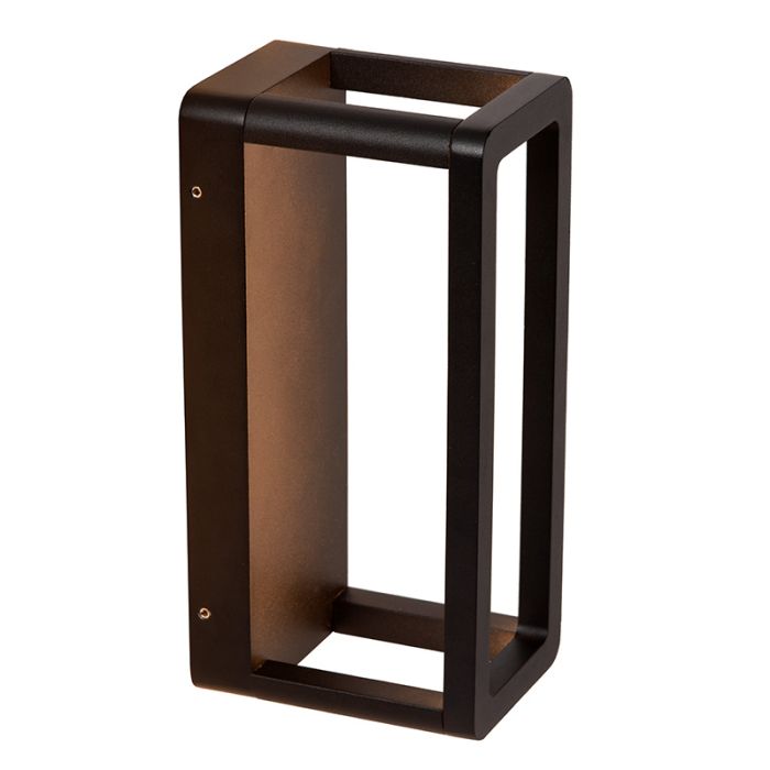 Luminaire extérieur moderne noir, Narvik, 9,2W, 3000K LED, IP65