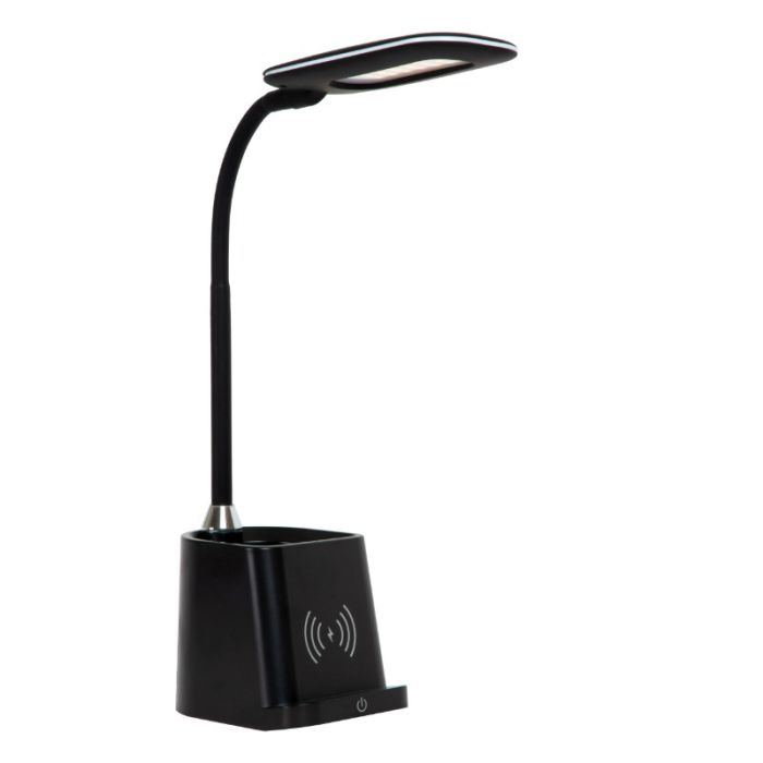 Lampe de bureau moderne noire, Penny, 4,7W, 3000K LED, avec interrupteur