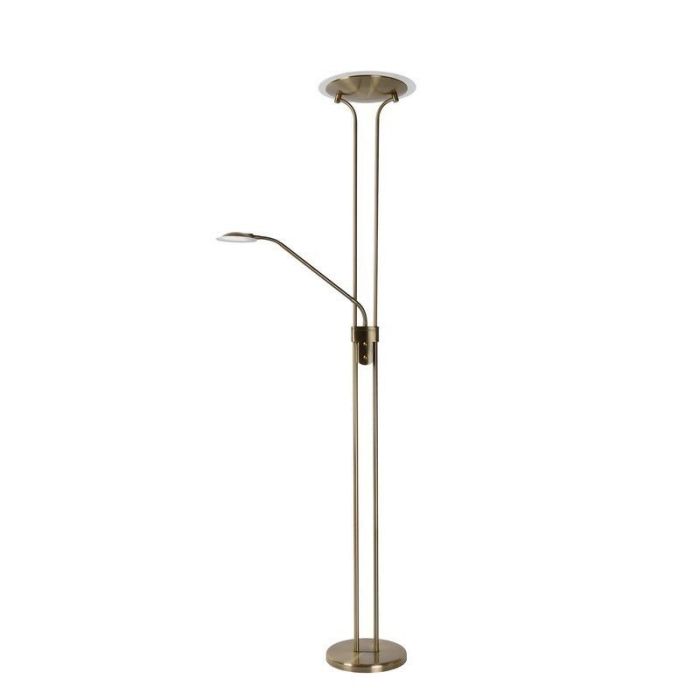 Lampadaire liseuse moderne bronze, Champion, 20W, 3000K LED, avec interrupteur