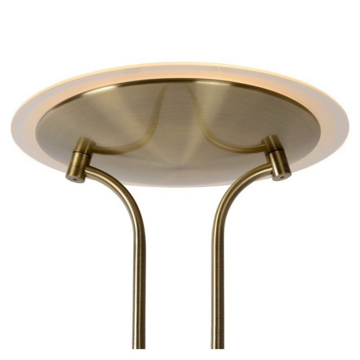 Lampadaire liseuse moderne bronze, Champion, 20W, 3000K LED, avec interrupteur