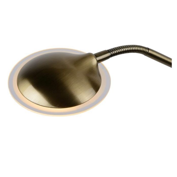 Lampadaire liseuse moderne bronze, Champion, 20W, 3000K LED, avec interrupteur