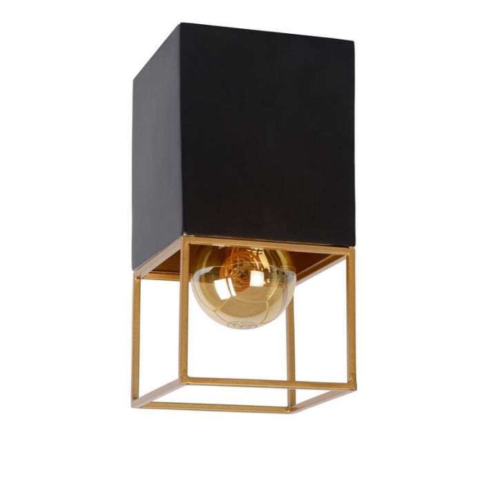 Lampe plafond moderne dorée, Rixt