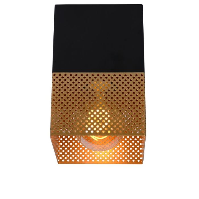 Lampe plafond moderne dorée, Renate