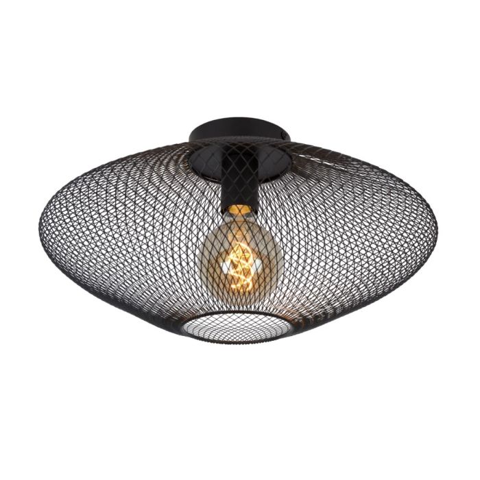 Lampe plafond moderne noire, Mesh