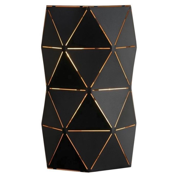 Applique murale moderne noire, Otona