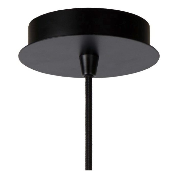 Suspension table à manger moderne noire, Wolfram