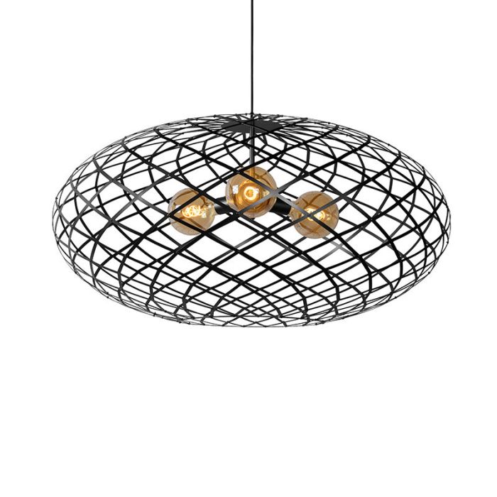 Suspension moderne noire, Wolfram