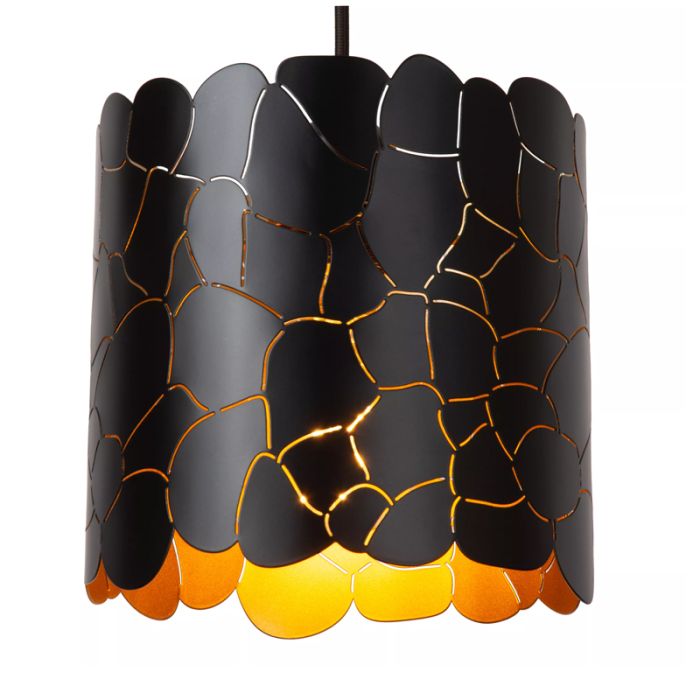 Suspension moderne noire, Almelo