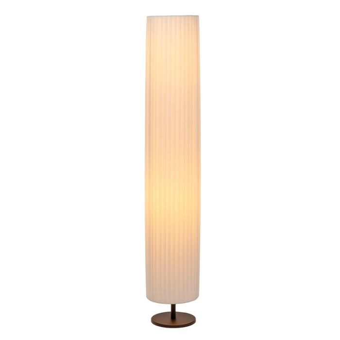 Lampadaire moderne blanc, Fold, avec interrupteur