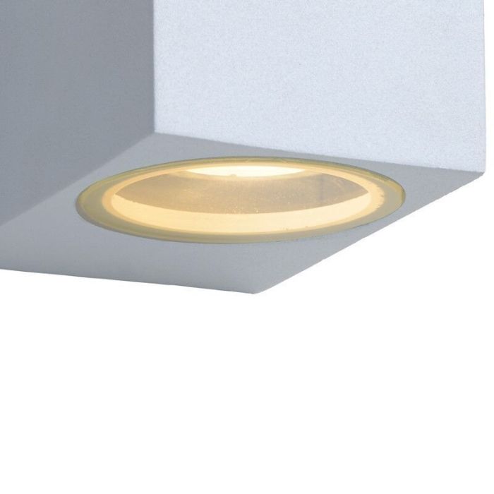 Luminaire extérieur moderne blanc, Zora, IP44