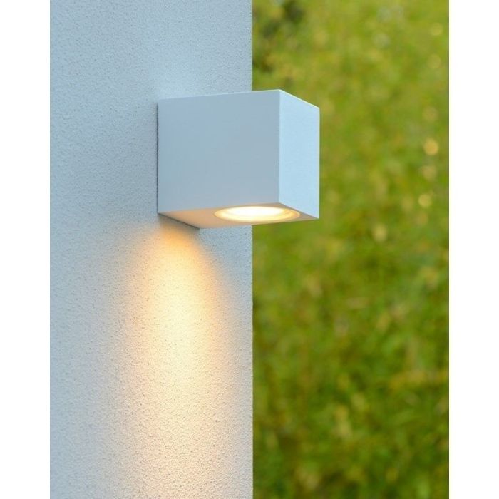 Luminaire extérieur moderne blanc, Zora, IP44