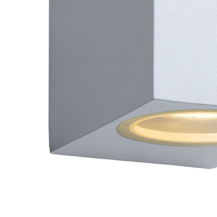 Luminaire extérieur moderne blanc, Zora, IP44