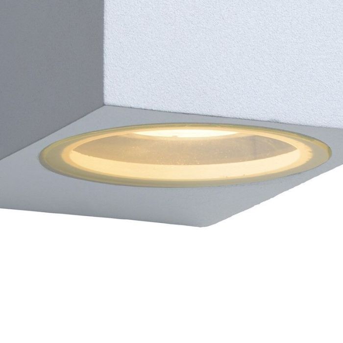 Luminaire extérieur moderne blanc, Zora, IP44