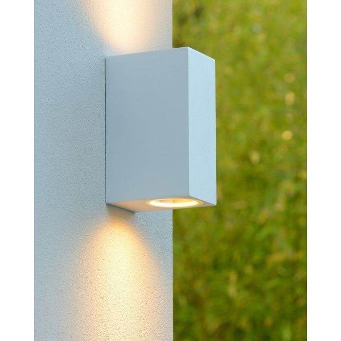 Luminaire extérieur moderne blanc, Zora, IP44