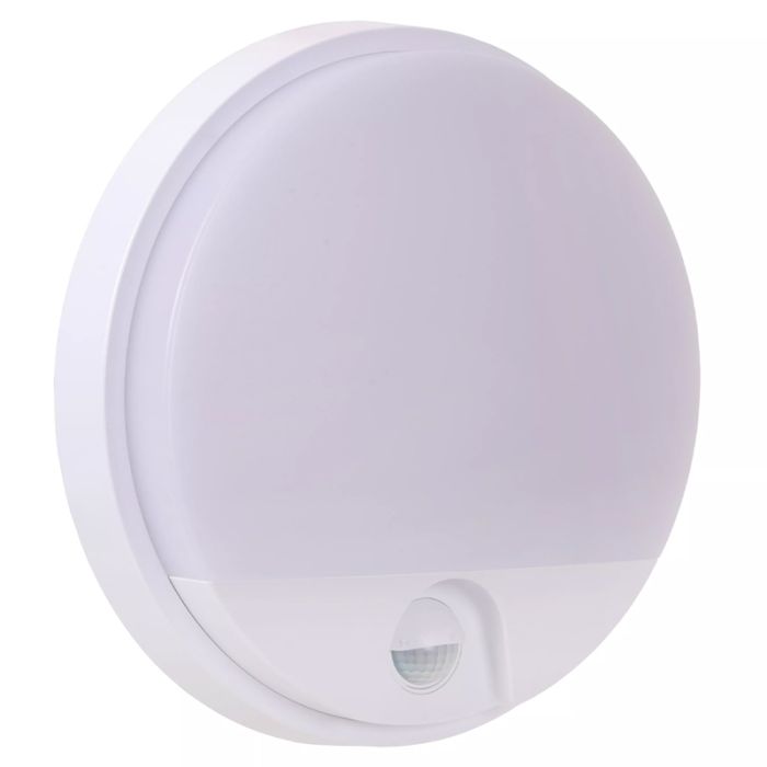 Applique salle de bain moderne blanche, Hups Ir, 10W, 3000K LED, IP54