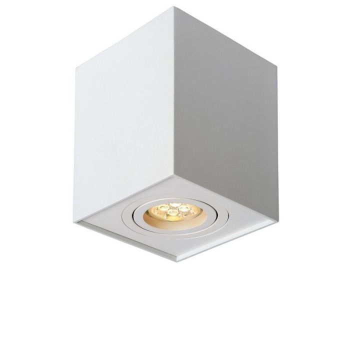 Spot plafond moderne blanc, Tube