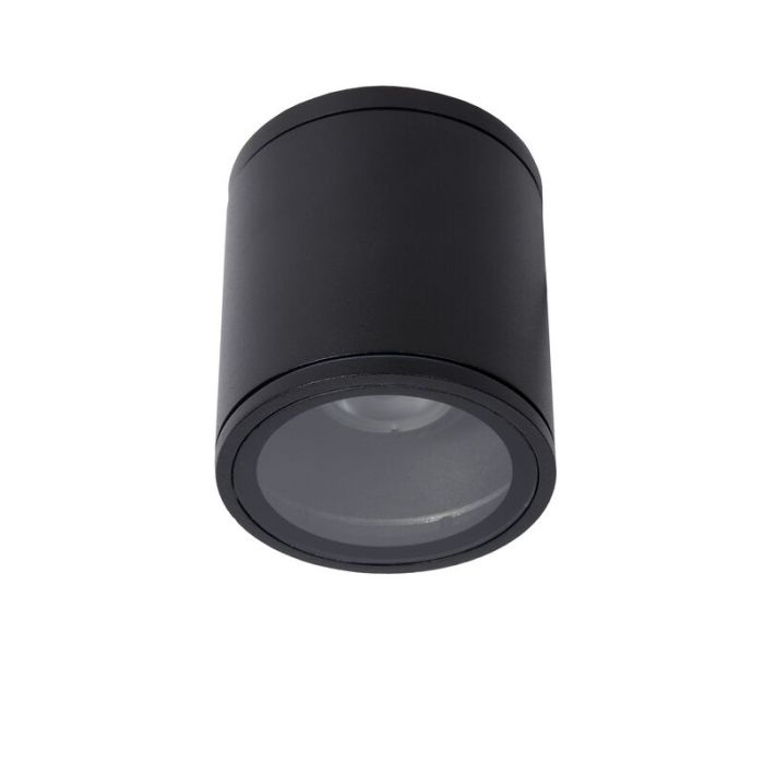 Spot plafond moderne noir, Aven, IP65