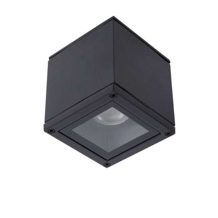 Spot plafond moderne noir, Aven, IP65