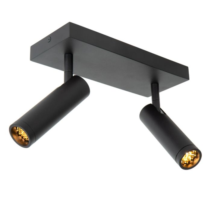 Spot plafond moderne noir, Grado