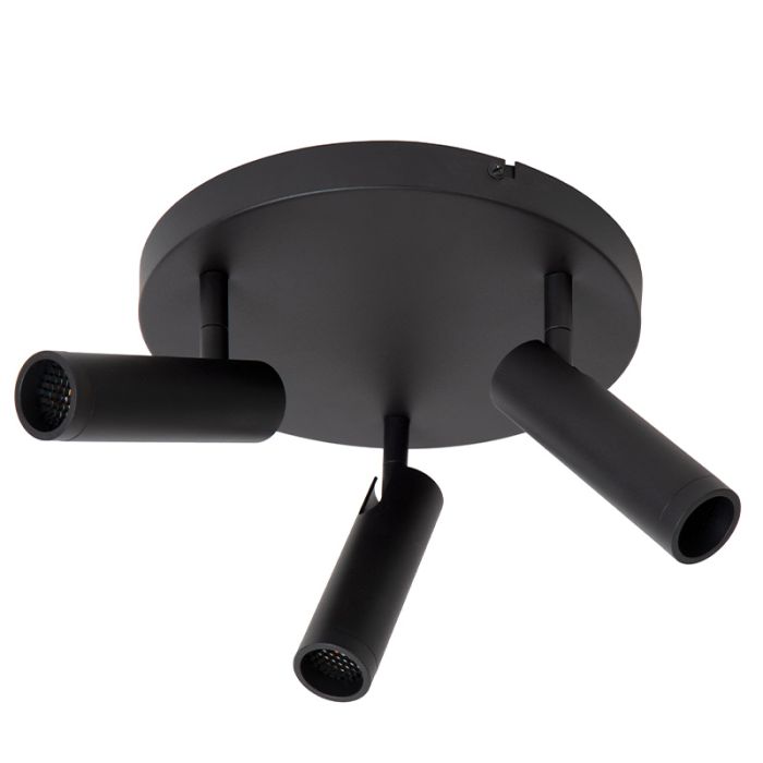 Spot plafond moderne noir, Grado