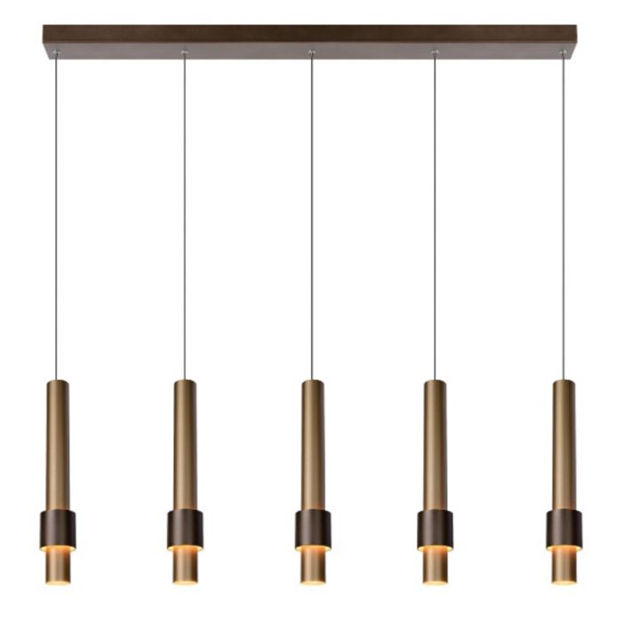 Suspension moderne marronne, Margary, 4,2W, 2700K LED