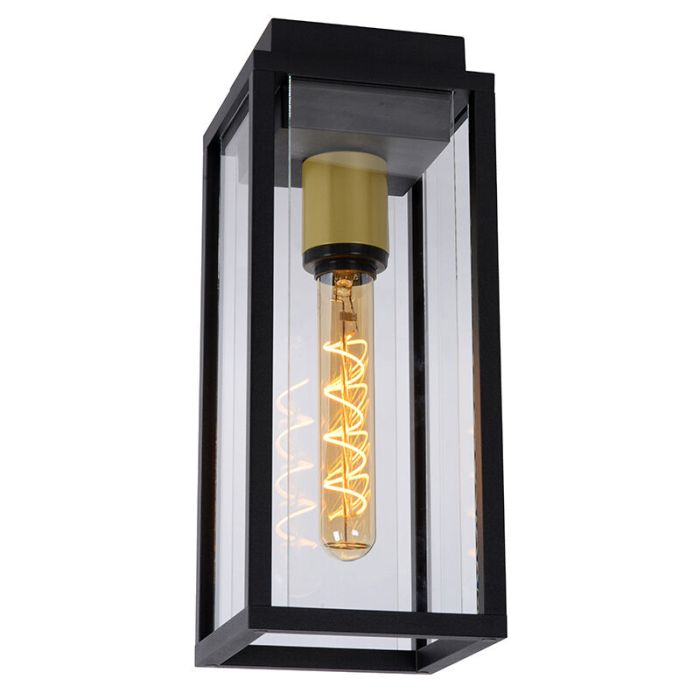 Luminaire extérieur classique noir, Laurens, IP54