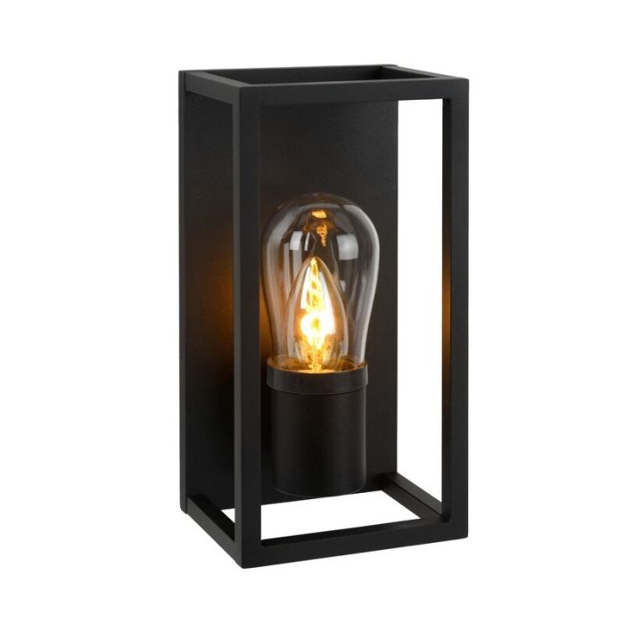 Applique murale moderne noire, Carlyn, IP54