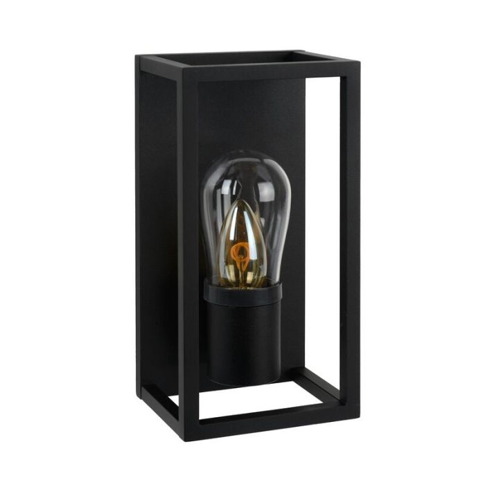 Applique murale moderne noire, Carlyn, IP54