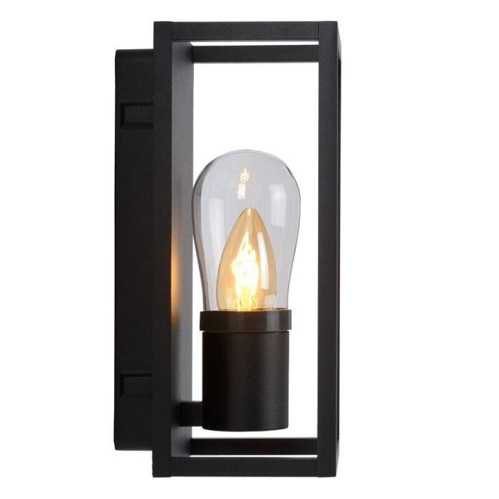 Applique murale moderne noire, Carlyn, IP54