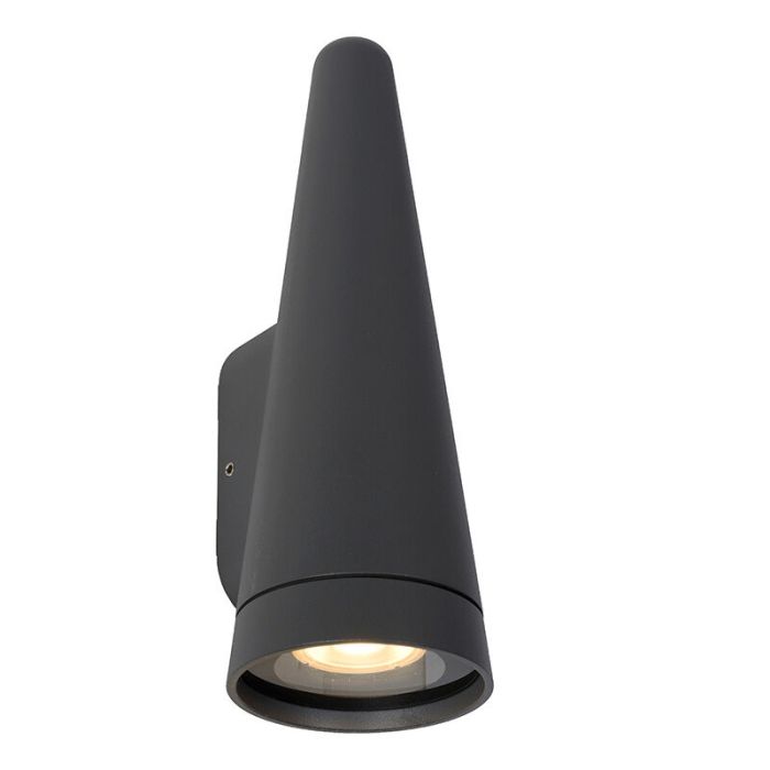 Luminaire extérieur moderne anthracite, Wizard, IP54