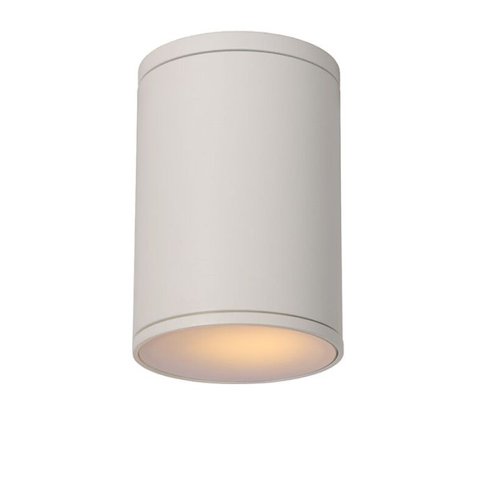 Luminaire extérieur moderne blanc, Tubix, IP54