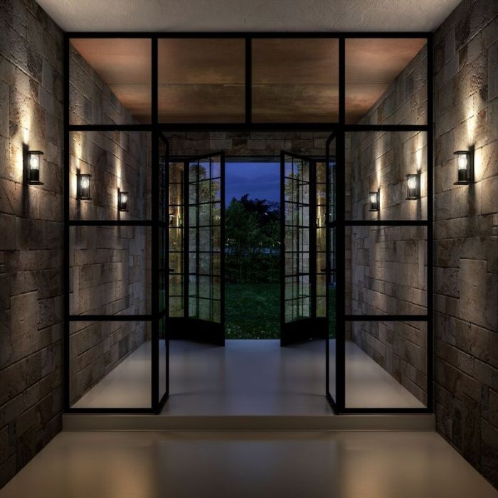 Luminaire extérieur moderne anthracite, Claire, IP54