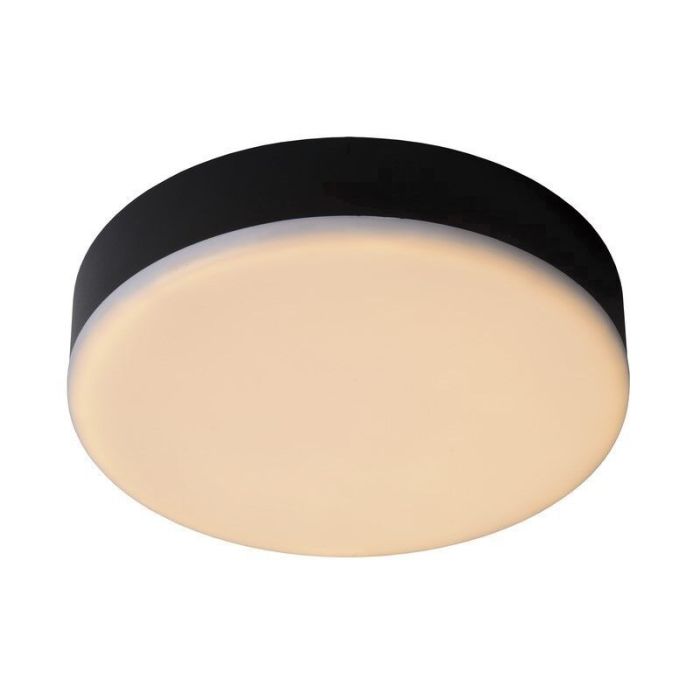 Lampe plafond moderne noire, Ceres, 30W, 3000K LED, IP44