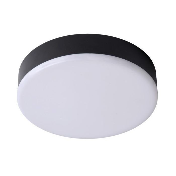 Lampe plafond moderne noire, Ceres, 30W, 3000K LED, IP44
