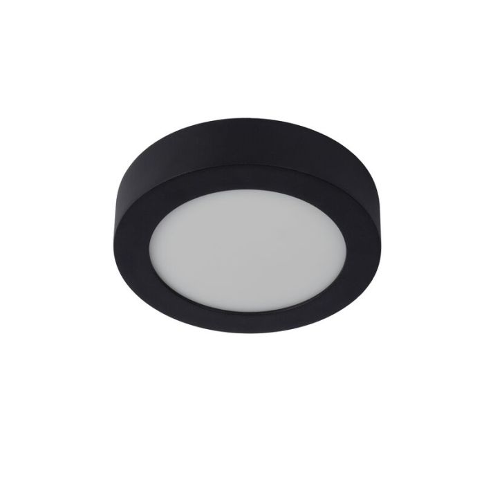 Lampe plafond moderne noire, Brice, 11W, 3000K LED, IP44