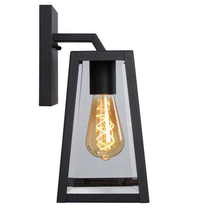 Applique murale moderne noire, Matslot, IP23
