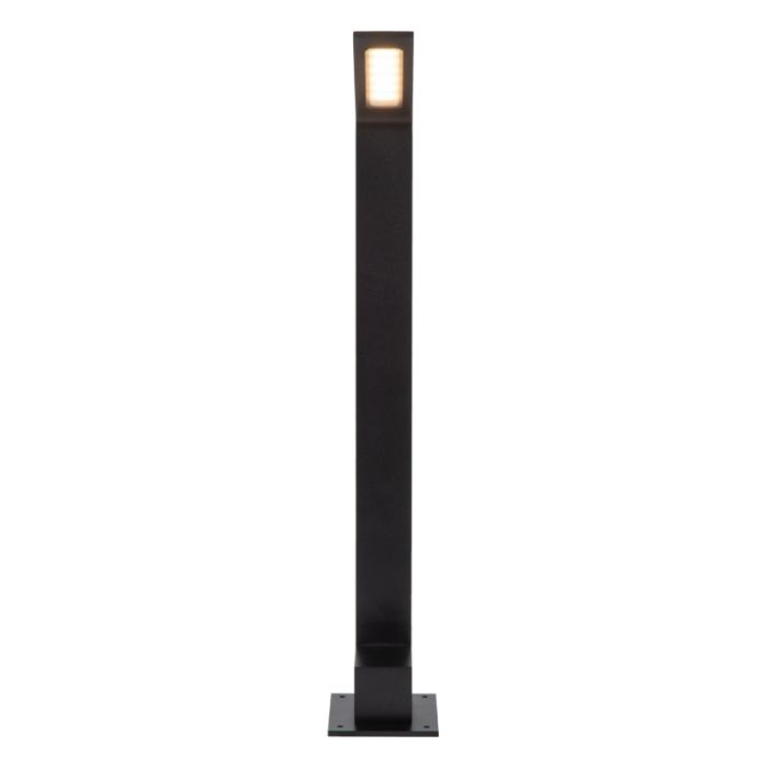 Luminaire extérieur moderne noir, Lawford, 6W, 3000K LED, IP54