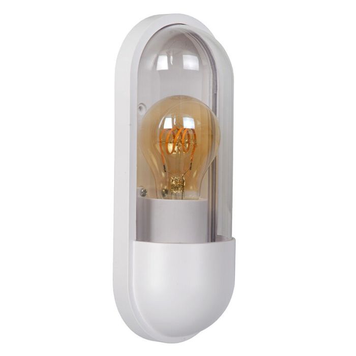 Luminaire extérieur classique blanc, Capsule, IP54
