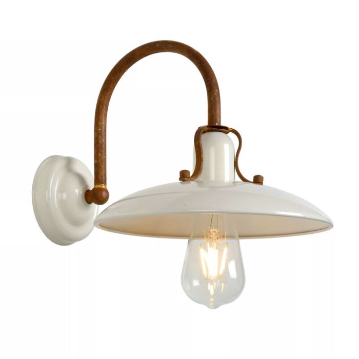 Applique murale rustique beige, Romer
