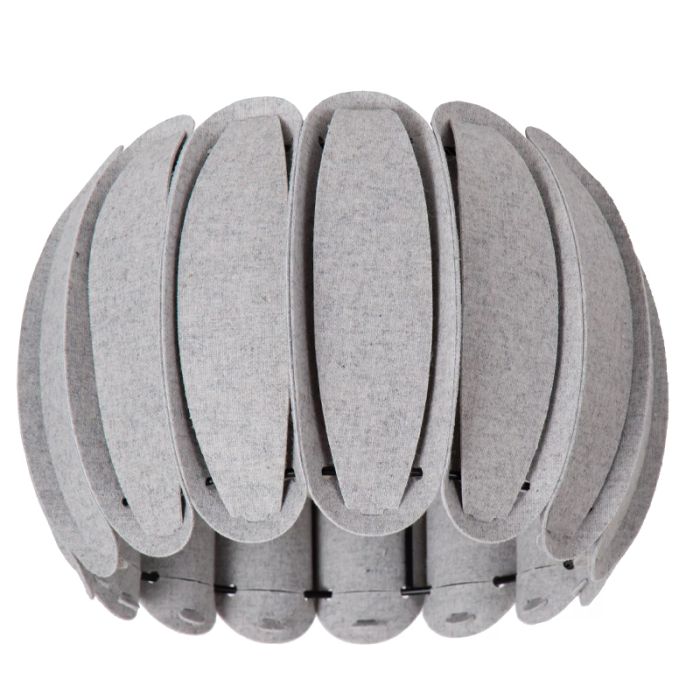 Lampe plafond moderne grise, Spencer