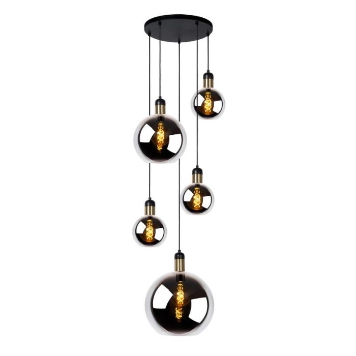 Suspension vintage grise, Julius