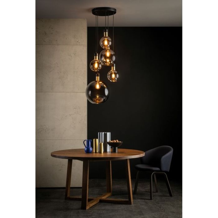 Suspension vintage grise, Julius