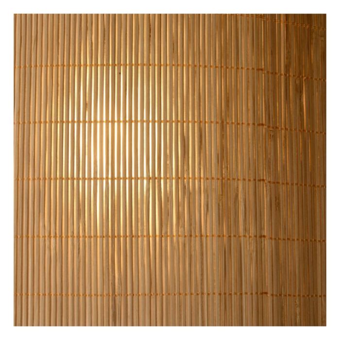 Lampe de table en rotin marronne, Magius, avec interrupteur