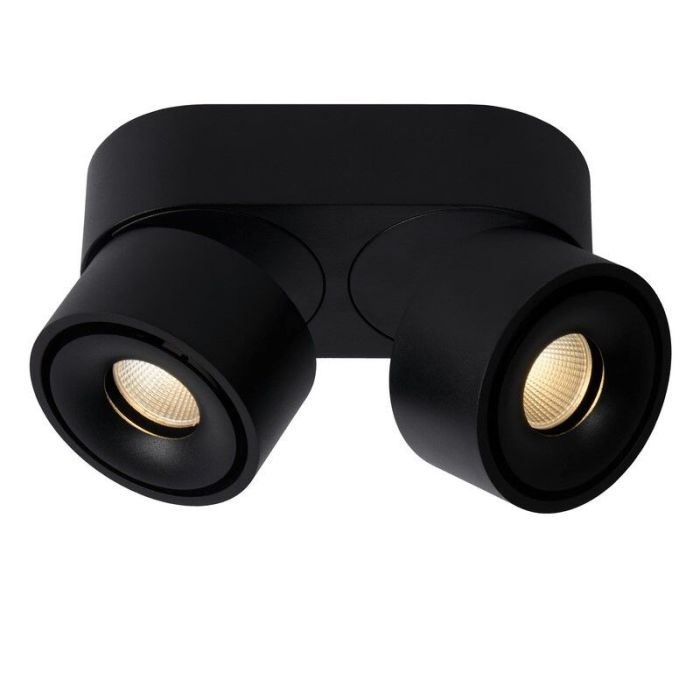 Spot plafond moderne noir, Yumiko, 8W, 2700K LED