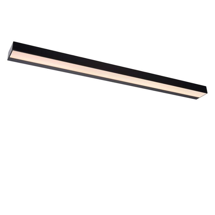 Applique salle de bain moderne noire, Alexa, 13W, 3000K LED, IP44